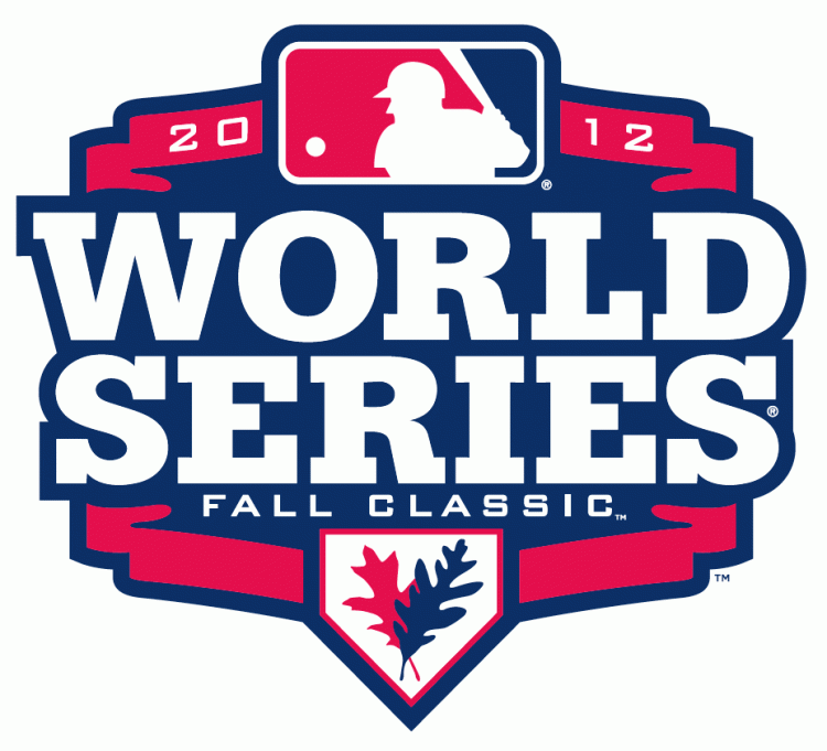 MLB World Series 2012 01 Logo iron on paper